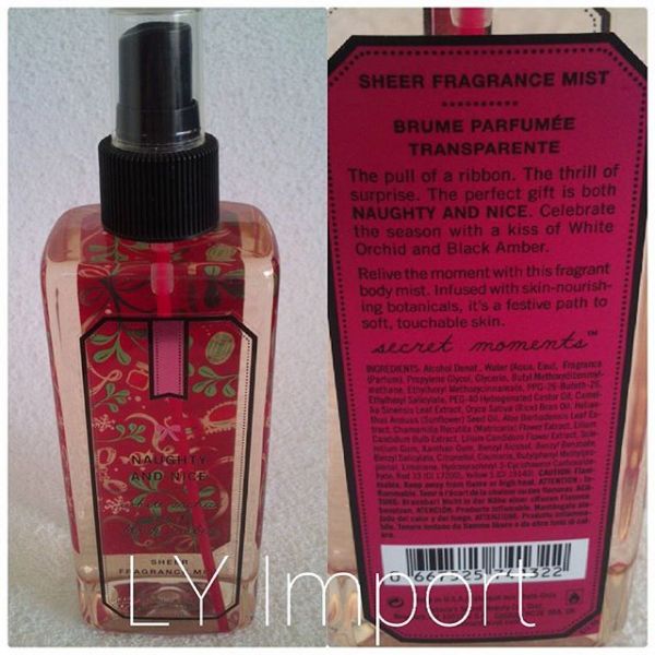 Victoria's Secret *Secret Moments Mist Naughty & Nice