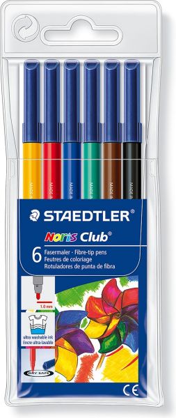 Staedtler 6 canetas hidrocor