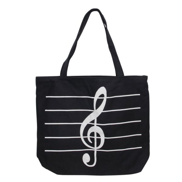 Bolsa Tote Clave de Sol/ Música